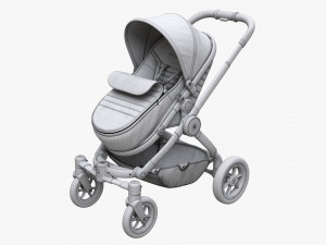 Baby Stroller 04 3D-Modell