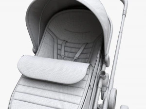 Baby Stroller 04 3D Model