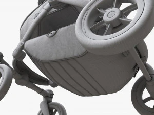 Baby Stroller 04 3D Model