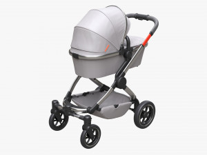 Baby Stroller 05 3D Model