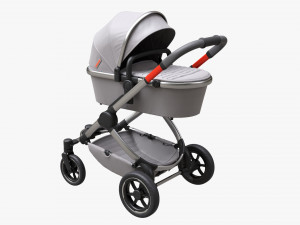 Baby Stroller 05 3D-Modell