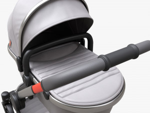 Baby Stroller 05 3D-Modell