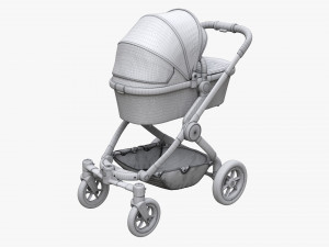 Baby Stroller 05 3D-Modell