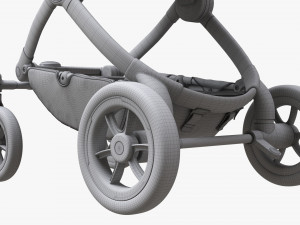 Baby Stroller 05 3D-Modell