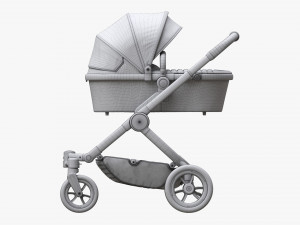 Baby Stroller 05 3D-Modell
