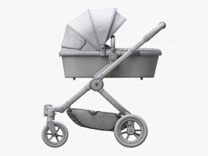 Baby Stroller 05 3D Model