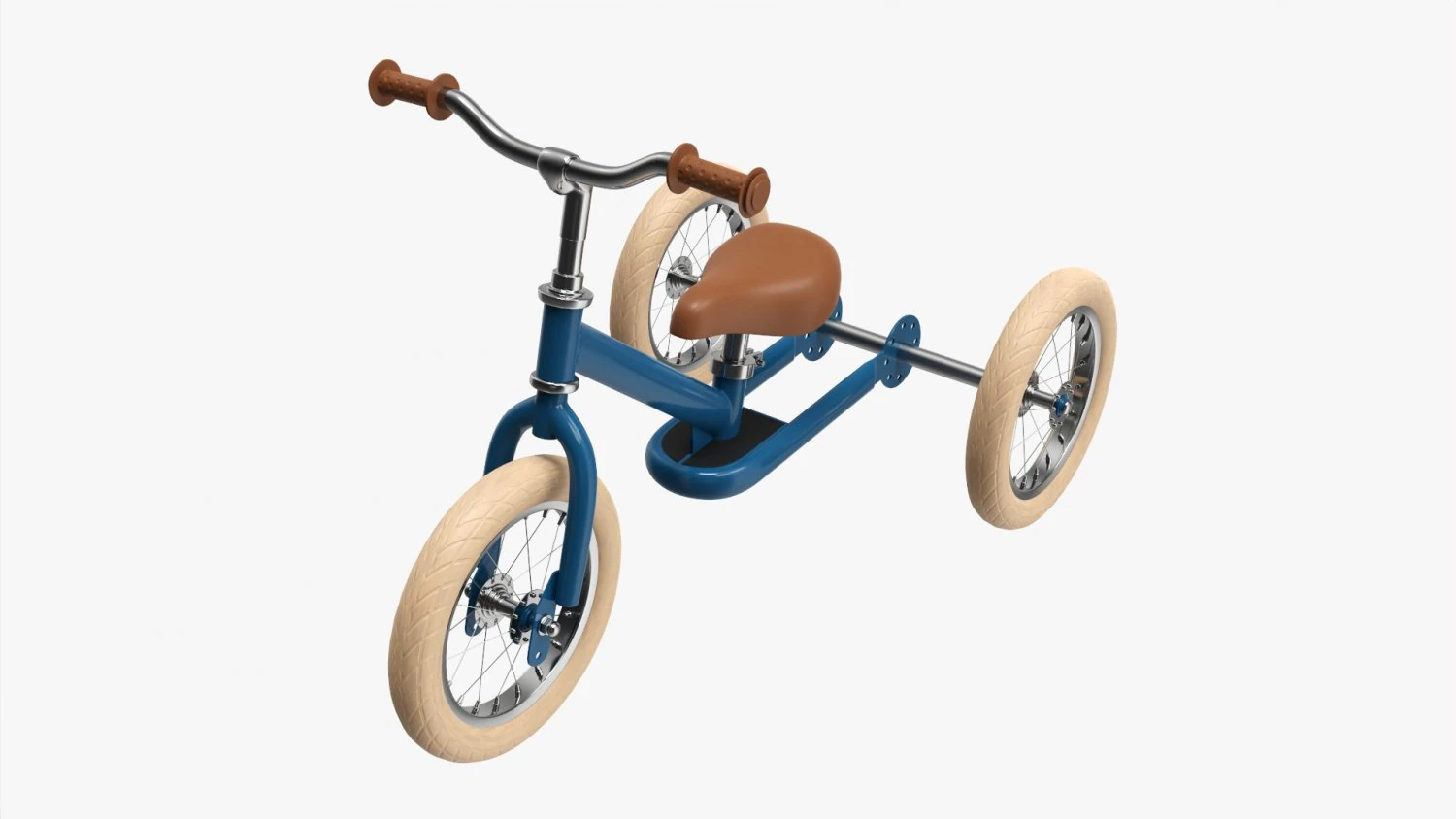 Balance 2-In-1 Trike Bike 3D Model .c4d .max .obj .3ds .fbx .stl .blend 