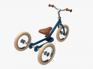 Balance 2-In-1 Trike Bike 3D 模型