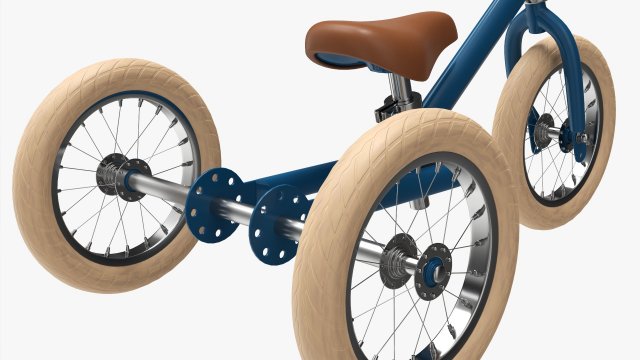 Balance 2 In 1 Trike Bike 3D Model in Bicycle 3DExport