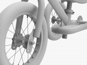 Balance 2-In-1 Trike Bike 3D 模型