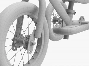 Balance 2-In-1 Trike Bike 3D Model