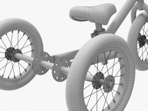 Balance 2-In-1 Trike Bike 3D Model