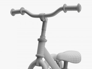 Balance 2-In-1 Trike Bike 3D 模型