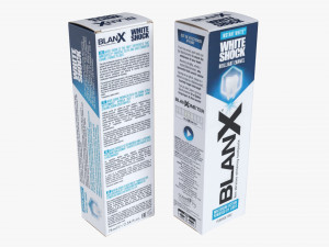Blanx White Shock Toothpaste Modello 3D