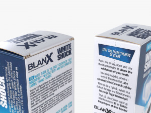Blanx White Shock Toothpaste 3D 모델