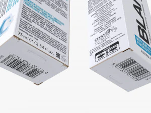 Pasta de dente Blanx White Shock Modelo 3D