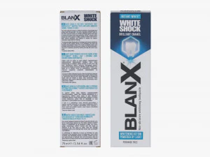 Pasta de dente Blanx White Shock Modelo 3D