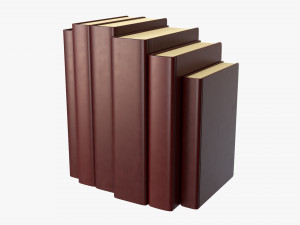 Book Mockup Set 01 Modelo 3D