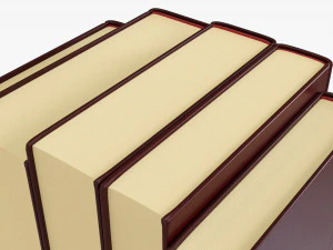 Book Mockup Set 01 3D Model
