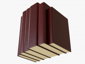 Book Mockup Set 01 3D Model