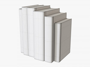 Book Mockup Set 01 3D Model