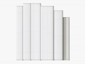 Book Mockup Set 01 3D Model