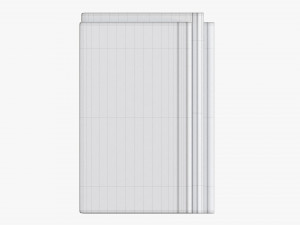 Book Mockup Set 01 3D Model