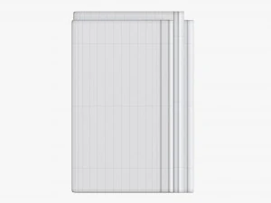 Book Mockup Set 01 3D Model
