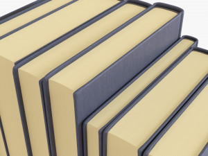 Book Mockup Set 02 3D Model