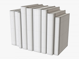 Book Mockup Set 02 3D Model