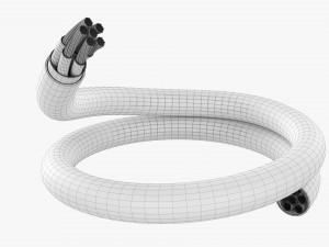 Cable Cut 02 3D Model