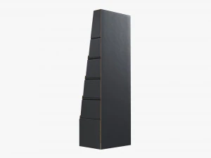 Cardboard Display Stand 3D Model