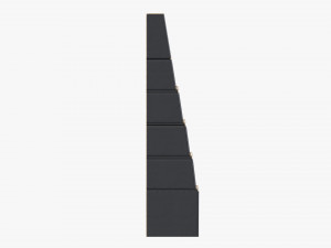 Cardboard Display Stand Model 3D