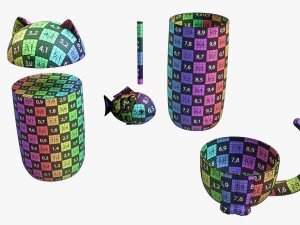 Cat-Shaped Teapot 3D Model