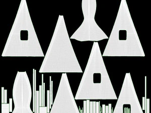 Children Tepee With Playmat 3D Model