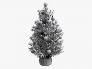 Christmas Tree Small Decorated 3D Модель