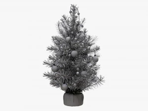 Christmas Tree Small Decorated 3D Model