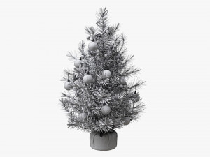 Christmas Tree Small Decorated 3D Модель