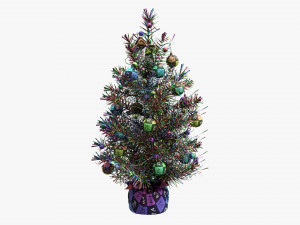 Christmas Tree Small Decorated 3D Модель