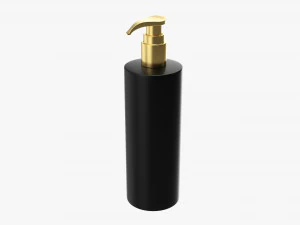 Cosmetics Bottle Mockup 02 3D Model