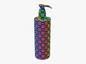 Cosmetics Bottle Mockup 02 3D-Modell