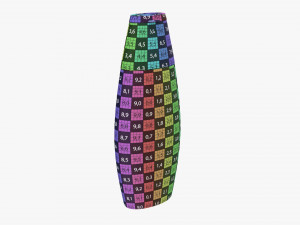 Cosmetics Bottle Mockup 04 3D Model