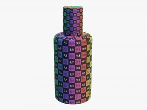 Cosmetics Bottle Mockup 07 3D Model