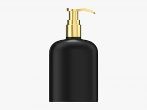 Cosmetics Bottle Mockup 08 3D Model