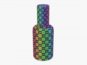 Cosmetics Bottle Mockup 09 3D मॉडल
