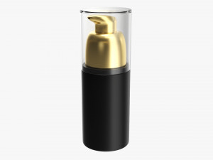 Cosmetics Bottle Mockup 10 3D Model