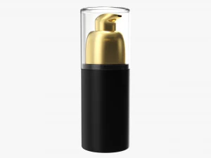 Cosmetics Bottle Mockup 10 3D Model