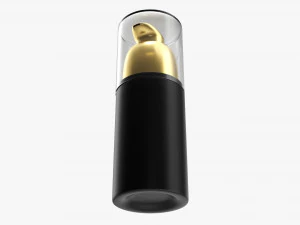 Cosmetics Bottle Mockup 10 3D Model