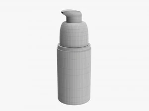 Cosmetics Bottle Mockup 10 3D Model