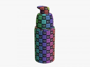 Cosmetics Bottle Mockup 10 Modelo 3D